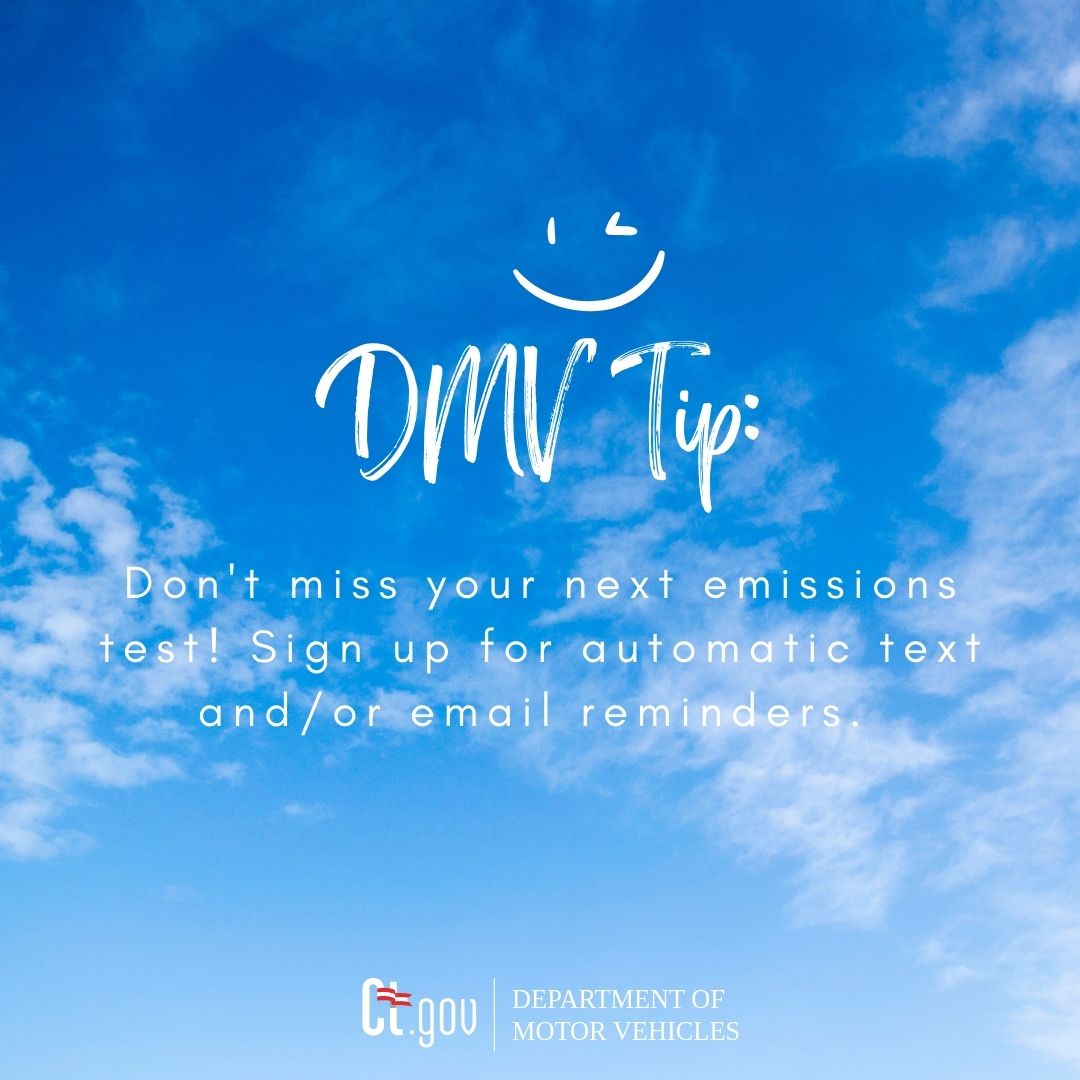 State of Connecticut DMV tweet media