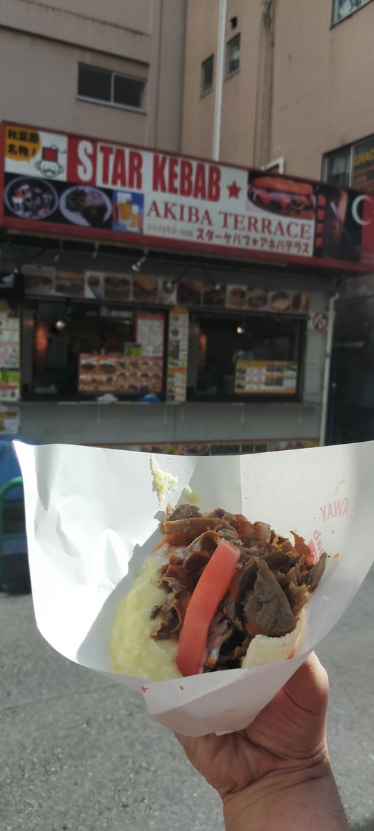 スターケバブのアキバテラスも復活したから食べてきました
#ばしゃスペース