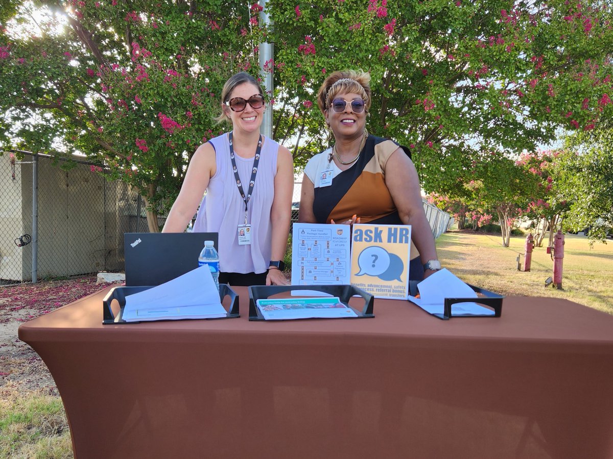 So many referrals this morning! <a href="/UPSjobs/">UPS Jobs</a> <a href="/NekitaTucker/">Nekita Tucker</a> #Austin #Careers
