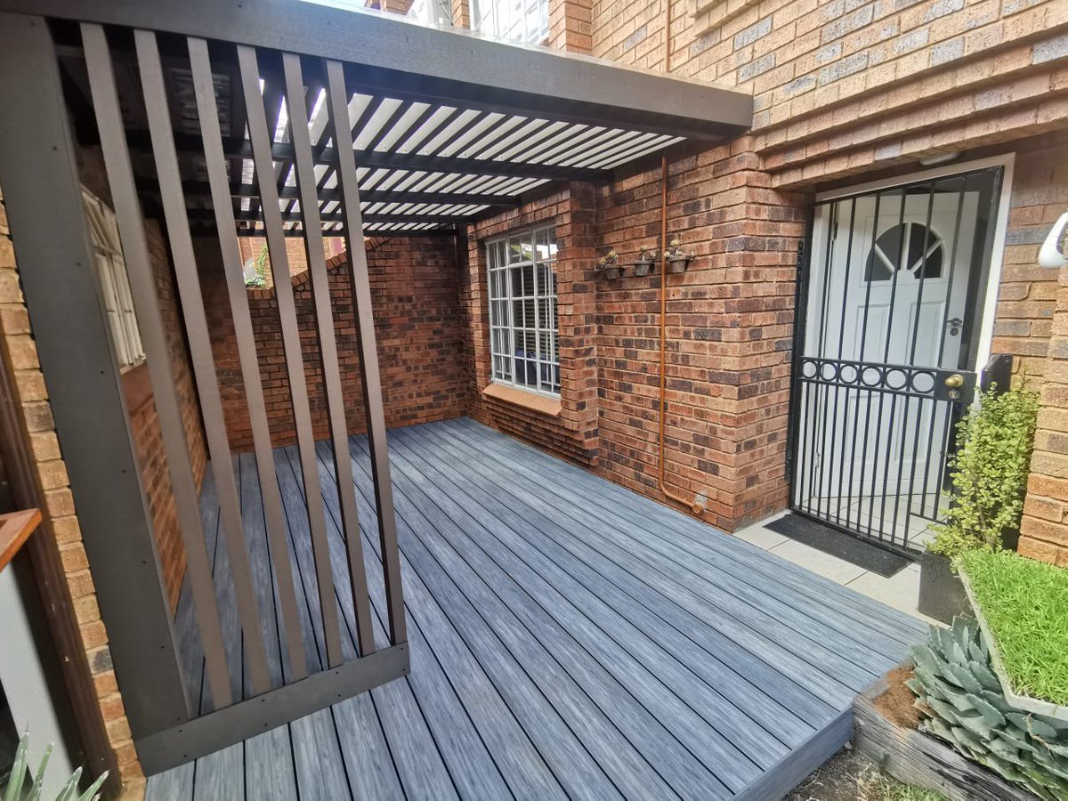 TheCompositeCo's tweet image. Supply &amp;amp; Installation of a new Composite Deck + Pergola.

📍Garsfontein, Pretoria.
🎨Arctic Grey Colour.

Contact us today for your free quotation ⤵

📲 +27 10 025 3559
📩 Quote@thecompositecompany.co.za
🌐 thecompositecompany.co.za
.
.
.
#deck #compositedecking #wpcdecking #wpc