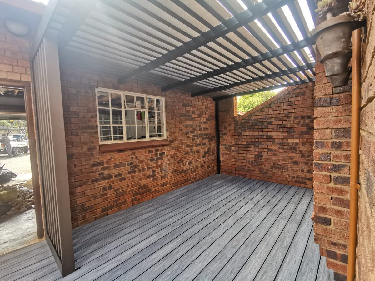 TheCompositeCo's tweet image. Supply &amp;amp; Installation of a new Composite Deck + Pergola.

📍Garsfontein, Pretoria.
🎨Arctic Grey Colour.

Contact us today for your free quotation ⤵

📲 +27 10 025 3559
📩 Quote@thecompositecompany.co.za
🌐 thecompositecompany.co.za
.
.
.
#deck #compositedecking #wpcdecking #wpc