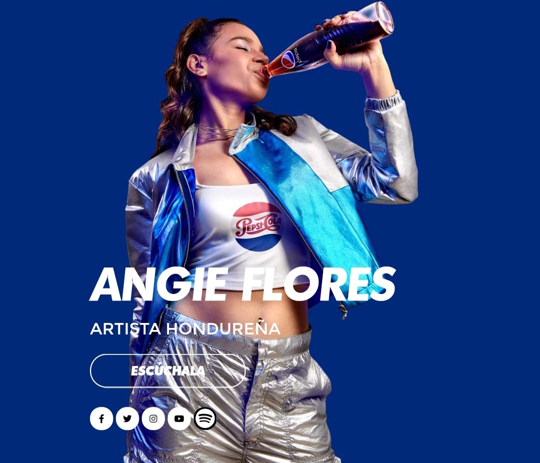Sigue refrescandote Con una rica Pepsi. Lo Mejor para tener un día con más energía y escuchar tu Música Favorita 🔥🥳😎
#Angielievers
#Angieflores
 <a href="/pepsihonduras/">Pepsimundo Honduras</a>
<a href="/angiefloreshn/">Angie Flores 💙🎶💜</a>
#seddemás #mt