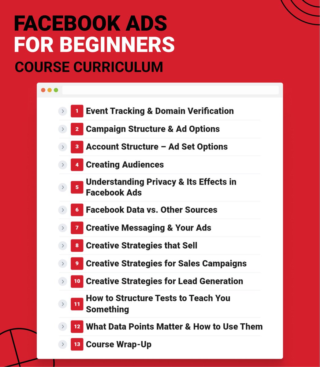 Our newest course is now live.

You can still win on Facebook Ads in 2023. You need to update your playbook, though.

Read on 🧵👇