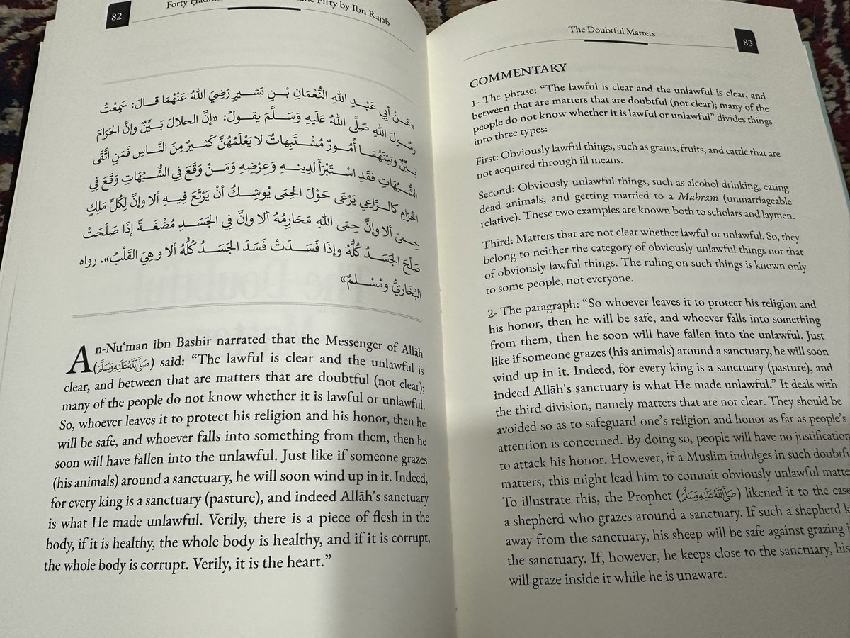 IbrahimAlkoobee's tweet photo. The All-Powerful &amp; Most Strong One’s Commentary On Forty Hadith of An-Nawawi Made Fifty By Ibn Rajab 
@alihsanpubs https://t.co/OHVM722orO