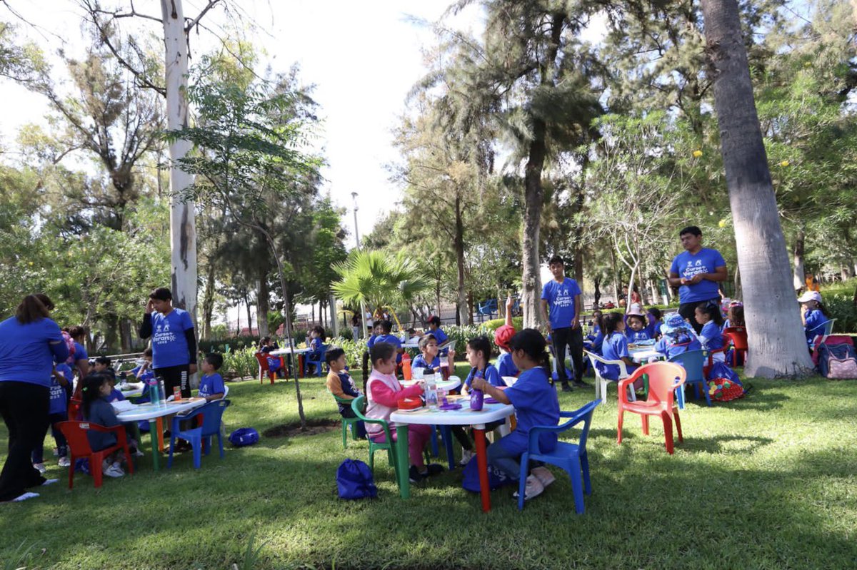 🌳Los pequeñitos del Curso de Verano del @parqueirekua ¡plantarán 100 árbolitos! Enseñemos a nuestros niños la importancia de cuidar del planeta 🌎 #ConPasoFirme