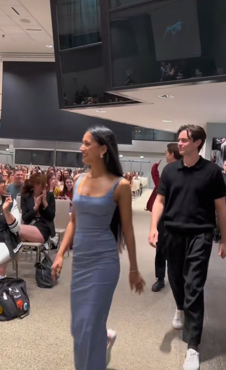 Archie, Amita and Freddy entering #itainstituteandmore convention in Milan, via @Kinetic_Vibe Tiktok. They. Are. Gorgeous. 🖤