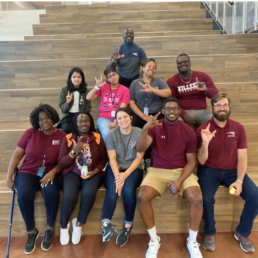 KHSRoos's tweet photo. 📚🌟 Another productive PD day at Killeen High School! 🌟📚 Our dedicated team coming together to collaborate and prepare for an incredible year of learning ahead. 💪🎓 Let's make this year unforgettable! #KHSisALLIN #PDday #Collaboration #Preparation #YearOfLearning 🏫🚀 https://t.co/851myzTWk9