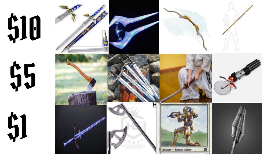 Your #TTRPG character is going up against thanos. Which weapon would they like and comment on? #adventures #allstate #DandD