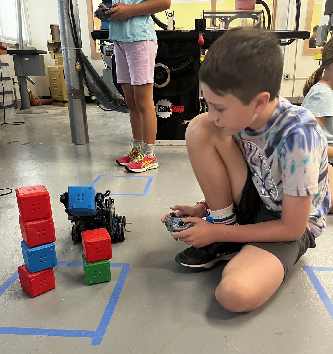 Next to last day at a phenomenal GET SMArT Summer Program for our 3rd-7th grade campers!  #STEMeducation