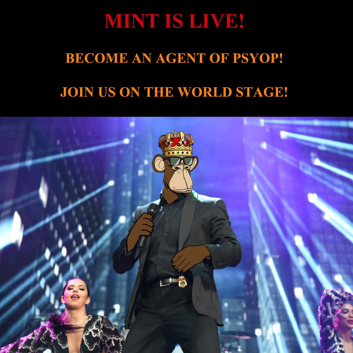 Agent of Psyop Mint is LIVE! 🔥
Make sure to check website and buy one from many amazing NFTs! 

Mint Page is : minting-app-gamma.vercel.app
  
1⃣ Follow @PieceOfTheMint
2⃣ Like &amp; RT
3⃣ Tag 3 friends

Twitter: x.com/PieceOfTheMint

#NFTCommunity #MintingNow
#NFTgiveaway