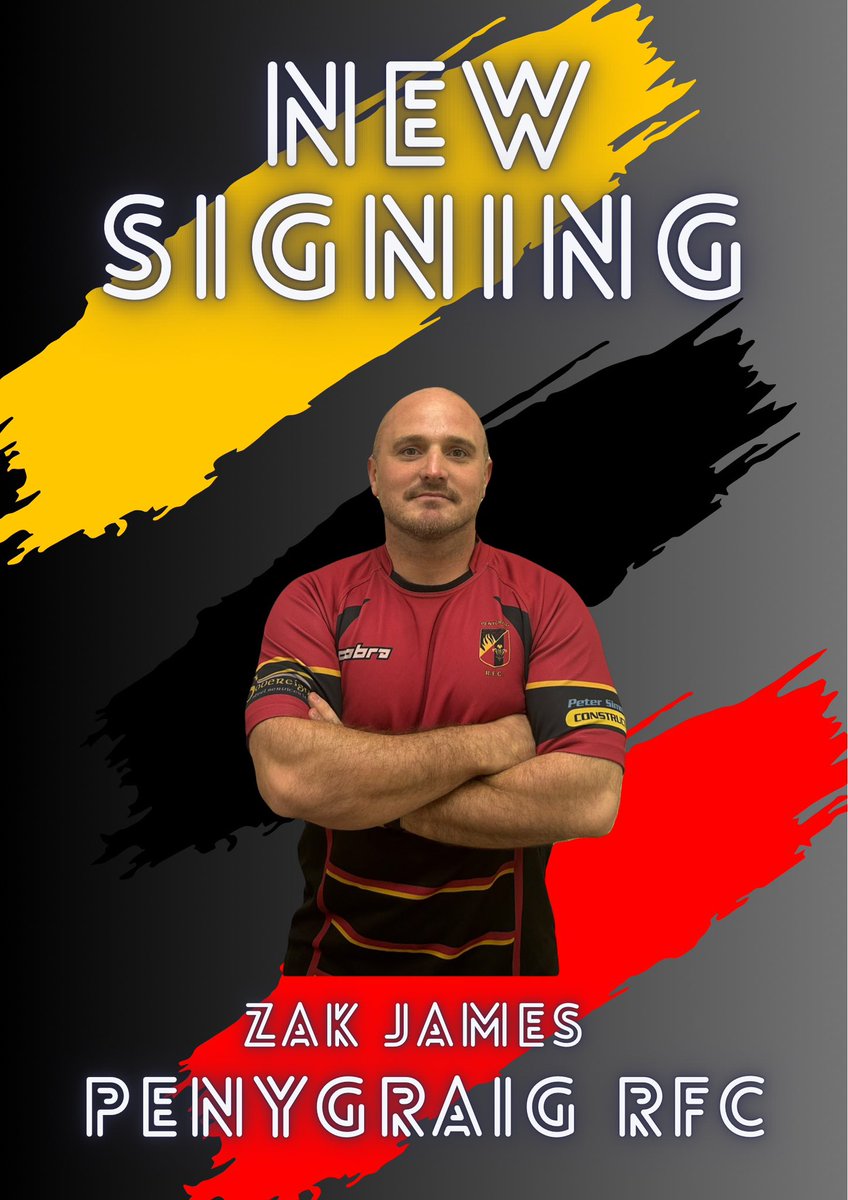 ❤️🖤💛New Signing❤️🖤💛

Zak James has re-joined for the coming season, he’s no stranger to Graig park and will add plenty of experience to our backline✍🏽