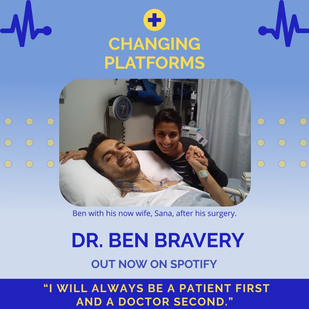 Imagine being 28 years old, happy, healthy, living your best life in Beijing. That was @benbravery , until his life took a turn that he least expected. He was diagnosed with stage 3 #colorectalcancer . Author of The Patient Doctor, listen to Ben’s story: open.spotify.com/episode/1z4dXz…