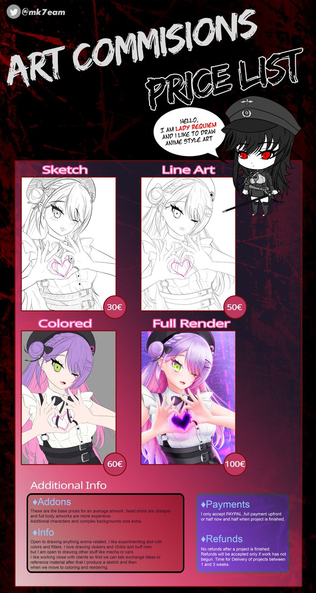 mk7eam's tweet photo. Commissions are OPEN , now accepting #vtube models commissions as well. #commissionsopen #art  

Full Picture > https://t.co/ZqIWk9Ie47 https://t.co/sgWpoRilTV