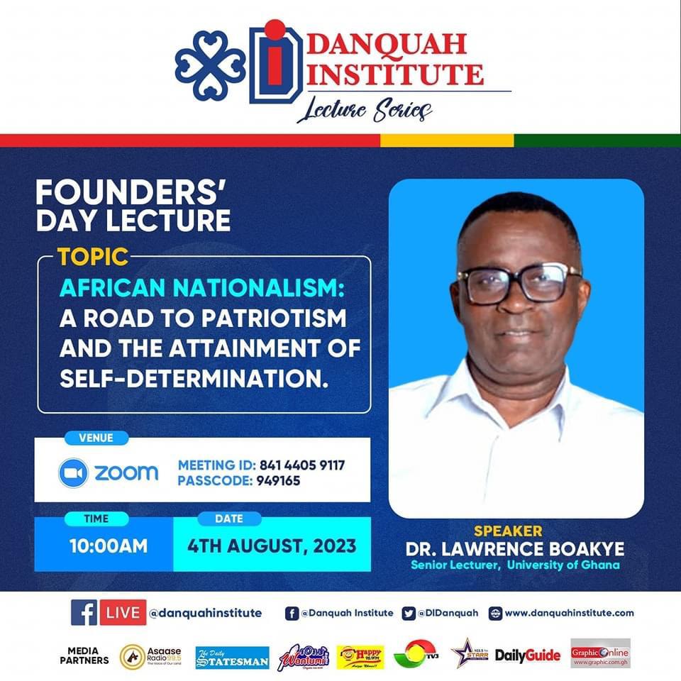 Join us tomorrow for our Founders' Day Lecture.