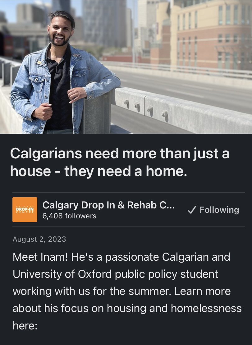 InamTeja's tweet photo. I’ve started putting my degree to good use by doing some policy work on affordable housing and homelessness with @calgarydropin! They’ve let me blog about why we need a policy approach to these problems: https://t.co/JmsJmLPOcv
#yyc #housing #publicpolicy #calgary https://t.co/BUotxUW7xU