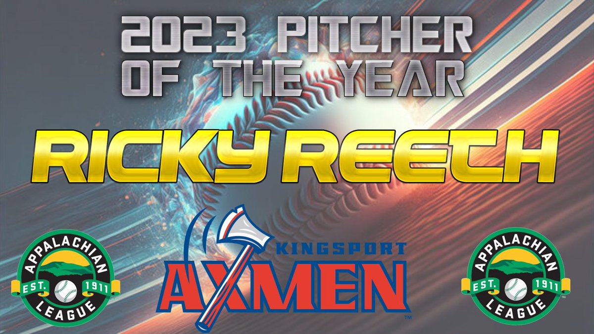 He won First Half Pitcher of the Season honors &amp; went on to be an #AppyLeague All-Star...now he's the <a href="/KingsportAxmen/">Kingsport Axmen</a> Pitcher of the Year!

14 Appearances (2nd most)
33.2 IP (2nd most)
42 Ks (Most)
1.87 ERA
1.01 WHIP
.174 Opponent Avg

A great season by <a href="/ReethRicky/">Ricky Reeth</a> (<a href="/NDBaseball/">Notre Dame Baseball</a>)