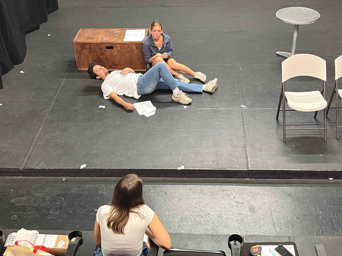 SeditousApost8's tweet photo. Our 2nd day in the space. We are starting to claim the space. While our cast and director work on stage, the designers have been working on the flame. #smalltheater #newwork tickets at https://t.co/kYPb3hZ5G9 https://t.co/ArZsWJyWbJ