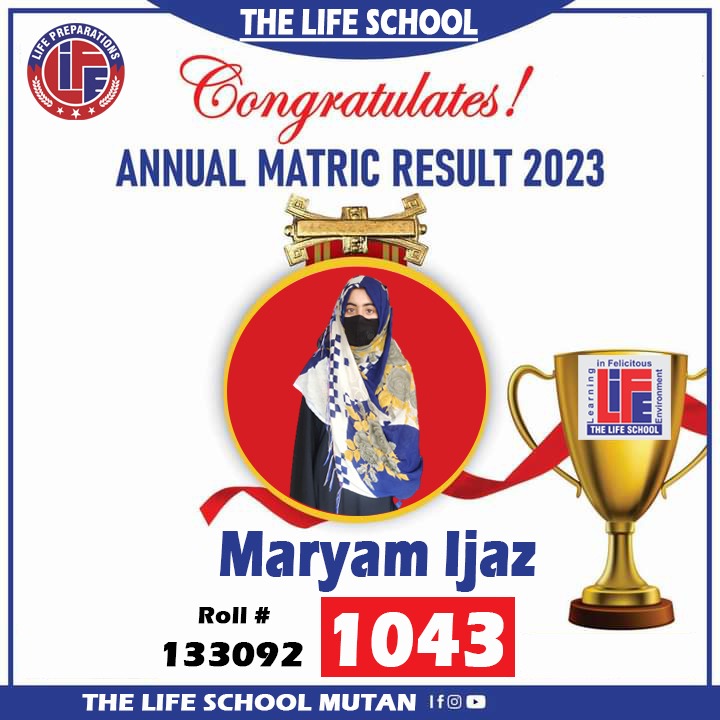 thelifeschoolpk's tweet image. Dear LIFEANS,
We are pleased to share with you the results of our 10th class students. Congratulations to all the parents and students for making us proud by achieving great success in exams.

#10th_class #Result #TLS