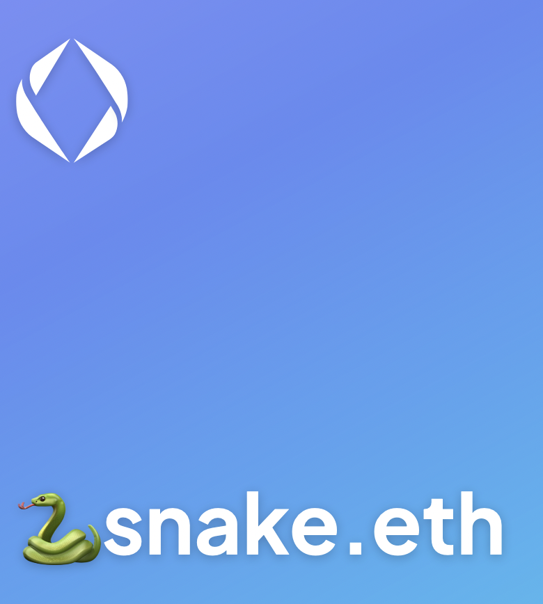 Domainclubx's tweet photo. 🐍snake.eth
24h for sale 0.49 Ξ
https://t.co/q6HZAlVK41
#snake #web3 #domains #ens #ethereumnames #domain #crypto #nfts #ethereum https://t.co/q7pBlG9eXi