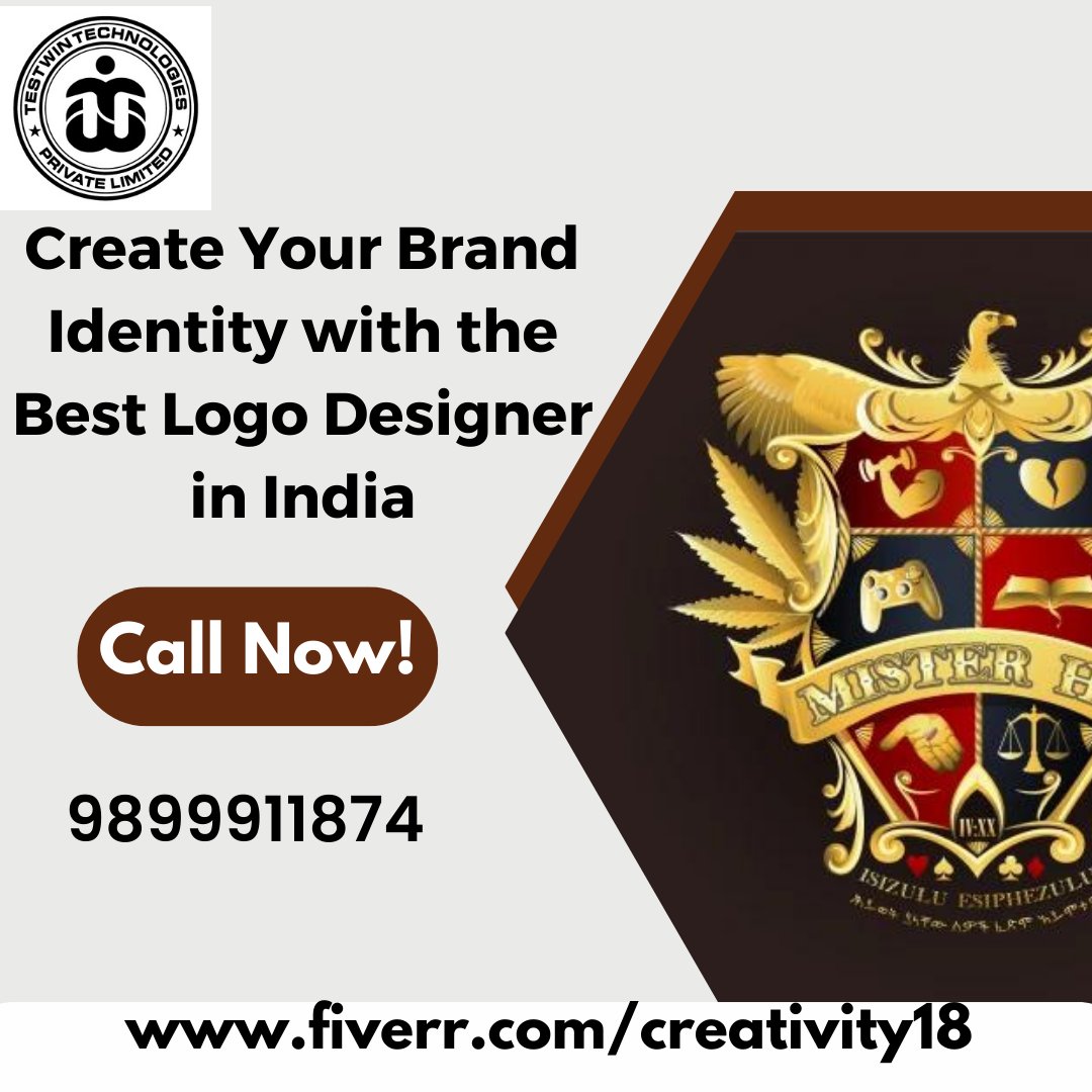 testwintech's tweet photo. Want to create your brand identity with a  unique logo? Then just contact us we are the best professional logo designer all over Kolkata providing best service at a very affordable price.
For more information just check out our working profile...Fiverr - https://t.co/8RFAxG7s57 https://t.co/Ewd4ilWF8D