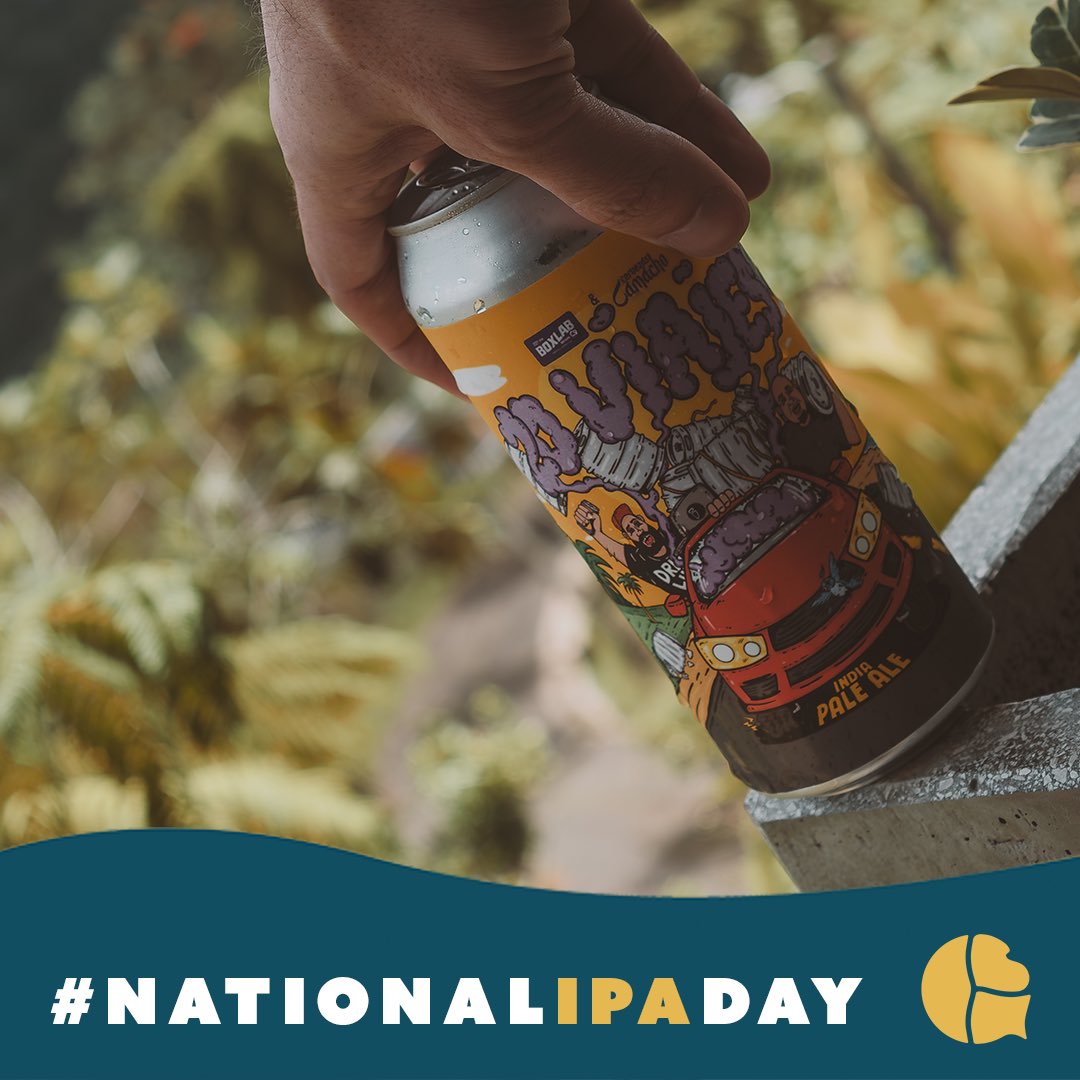 CraftBeerGen's tweet photo. Hoy celebramos uno de los estilos de cerveza más populares en los Estados Unidos, la India Pale Ale. Date una IPA local o importada para que celebres #NationalIPADay y desde ya el comienzo del wikén. #CraftBeerGeneration https://t.co/xoZwybVVya
