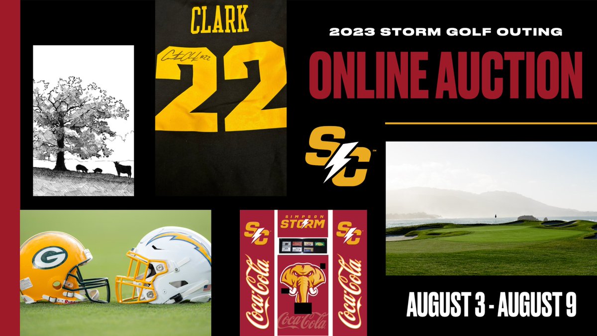The 2023 Storm Golf Outing Online Auction is OPEN and ready for bids!

Click the link below to see what's being auctioned off. Bidding ends at 8 p.m. CT on August 9th. 

🔗 bit.ly/43Yg4pU