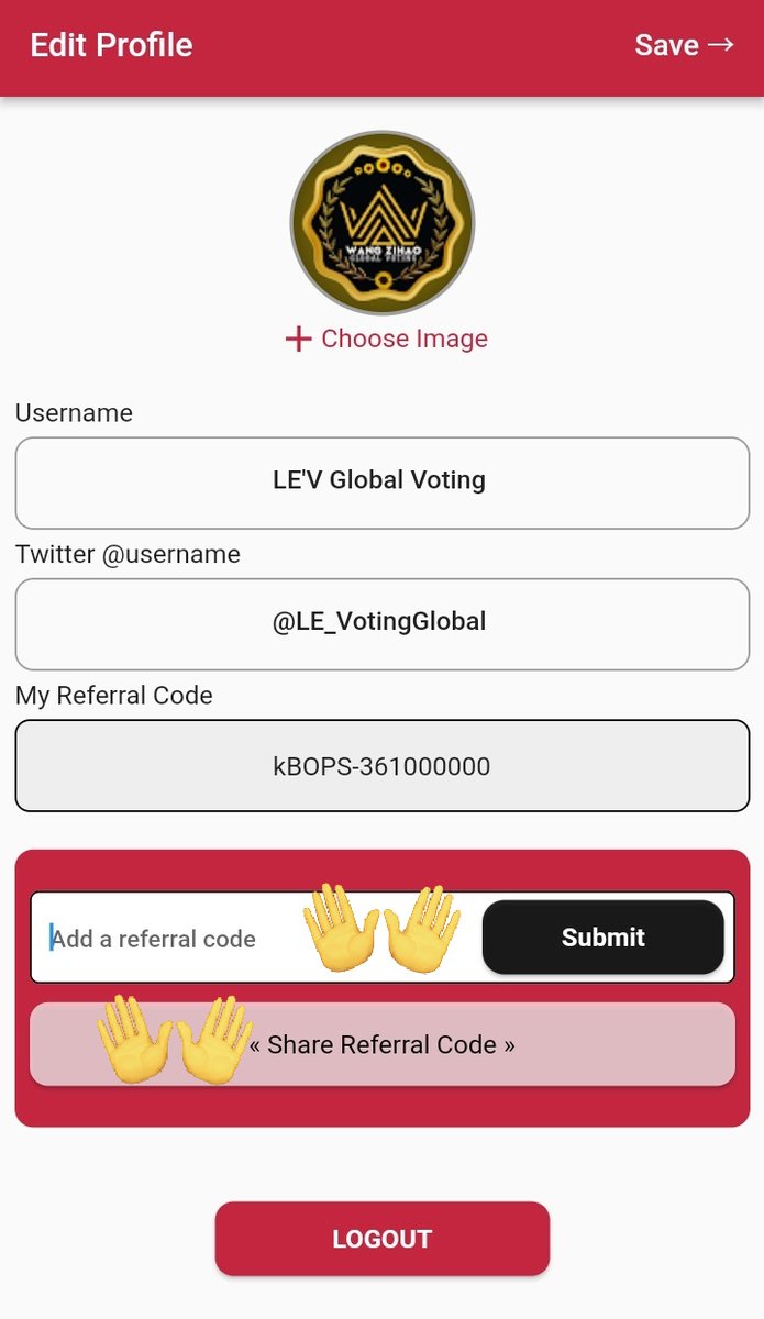 LE_VotingGlobal's tweet photo. 🗳 #TUTORIAL for kBOPS

HOW TO GET kPOINTS

Obtain kPoints from:
👉🏻Daily Rewards
👉🏻Using/sharing referral codes
👉🏻Video ADs (up to 20 ADS)
👉🏻Store purchase

LE'V GVT Ref. Code:
kBOPS-361000000

#A_I_BAE #레비 #LEV #レビ @LEV_Official_ @LEV_OFFICIAL_JP https://t.co/ShubNB5QmV