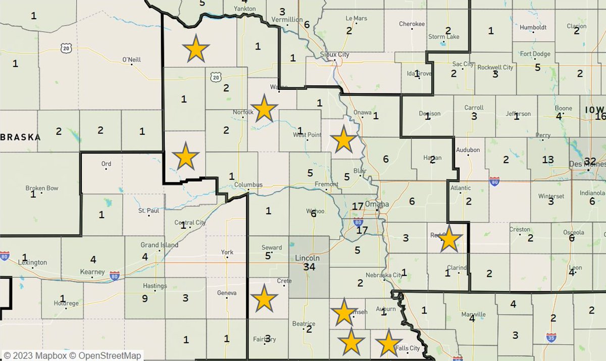 If you like measuring rain, how about taking it a step further? CoCoRaHS is a way to send us your rainfall reports. This way they get used in our computer models and in storm reports. We especially need reporters in the "starred" counties.  cocorahs.org/application.as…