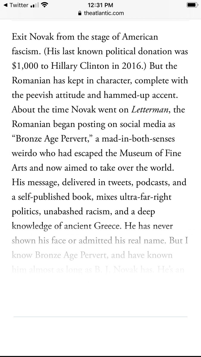 BaronTrvmp's tweet photo. Another BRAVE piece about this Bronze Age Pervert. At first, he sounds pretty cool but the more you get to learn, the more it’s clear your wife and mother would disapprove. 

Great work Graemhme; FAG Approved! https://t.co/1rGWtib83X