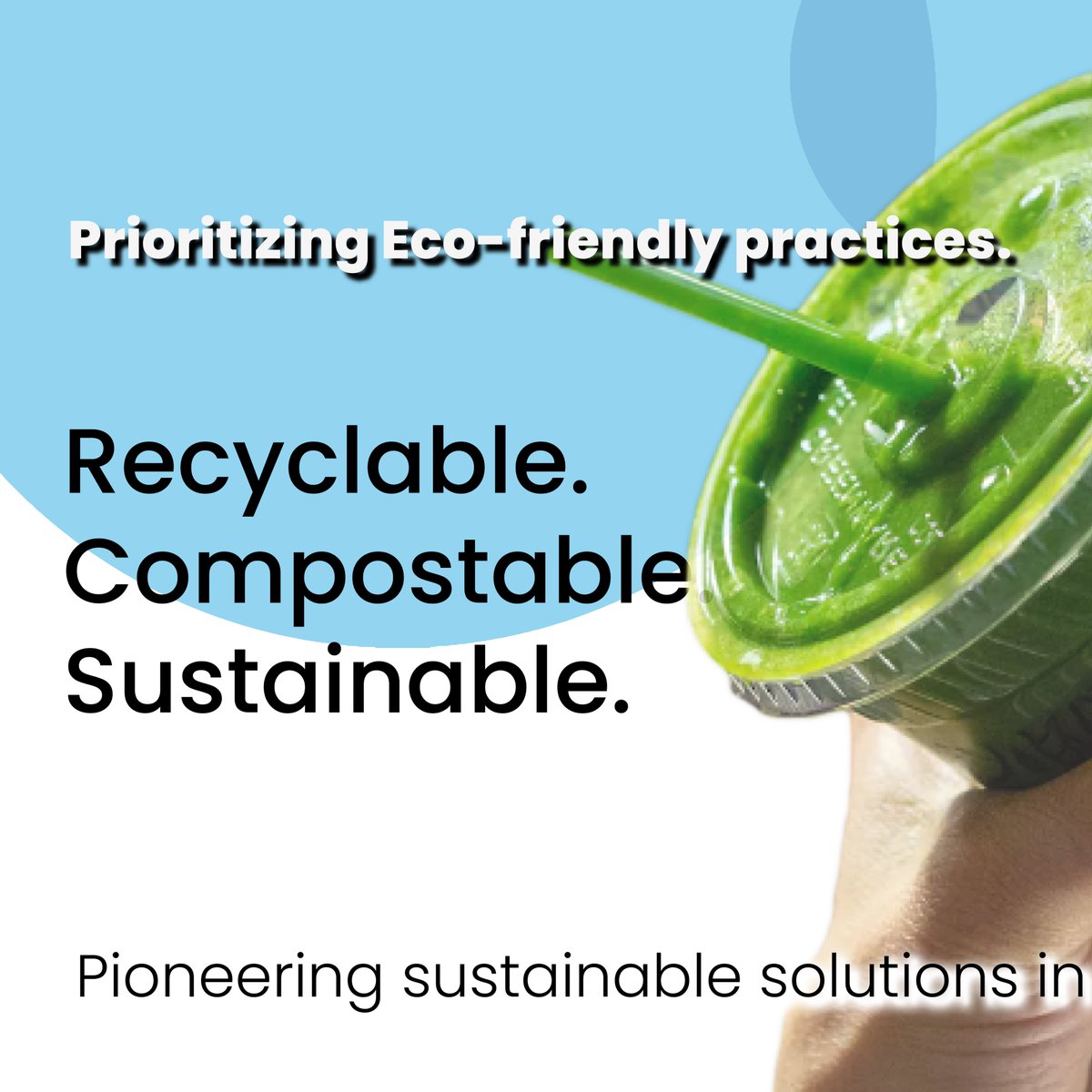 TheCupStore's tweet photo. Making sure that the Earth smiles more often! 🌱🤭
.
.
.
.
#green #ecofriendly #photooftheday #recycle #compostable #sustainability #instagood #foryou #therapy #beverage #customcups #cute #customization #cups #sustainable #love #earth #nature #naturephotography #explore #happy https://t.co/YzicqHokPe