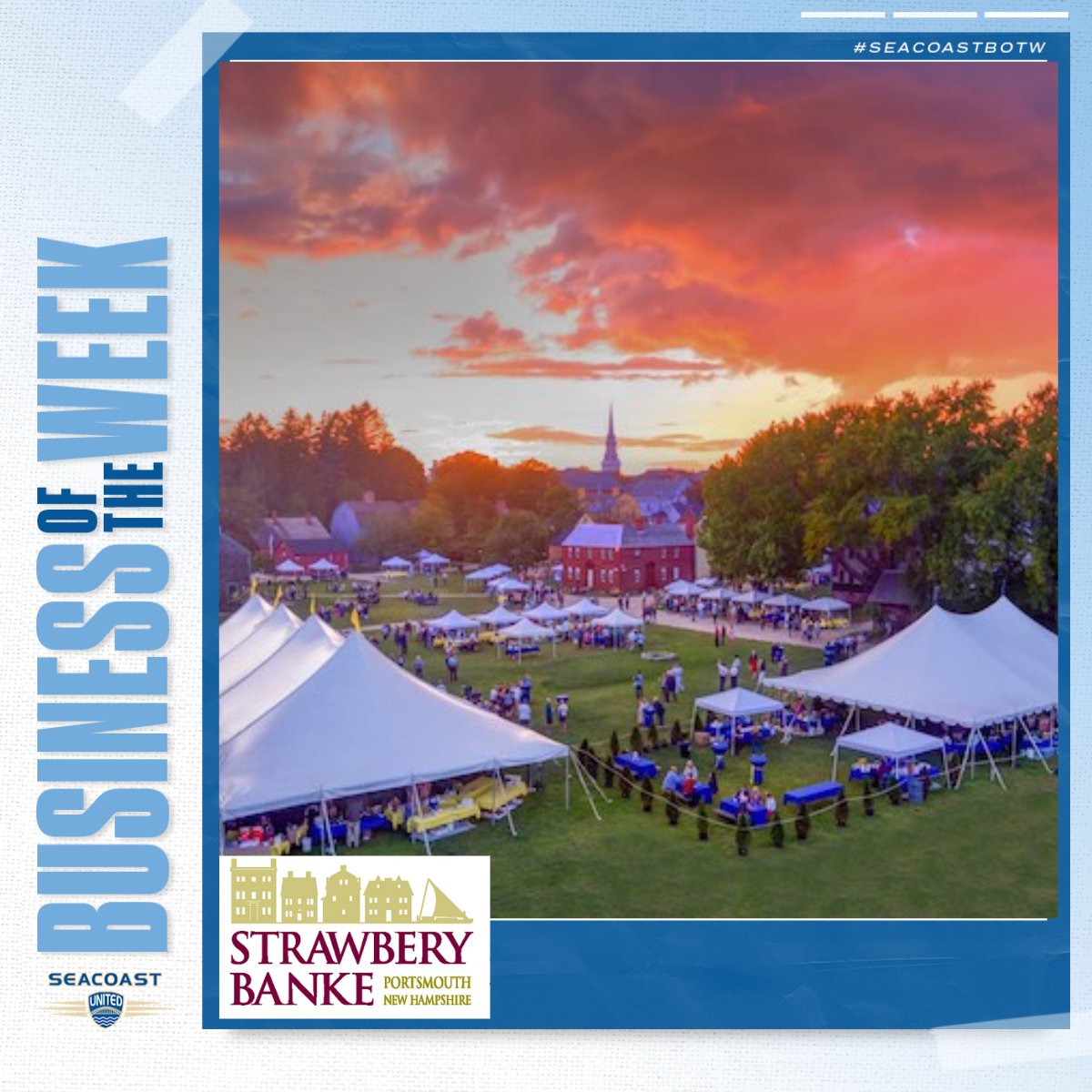 Tickets are still available for <a href="/StrawberyBanke/">Strawbery Banke Museum</a> Vintage &amp; Vine — A Wine Festival in Historic Style! Stroll amongst the historic houses and gardens, sampling wines offered by local wine brokers and enjoying appetizers prepared by top chefs on Sept. 9 from 5-7:30 PM. Visit
