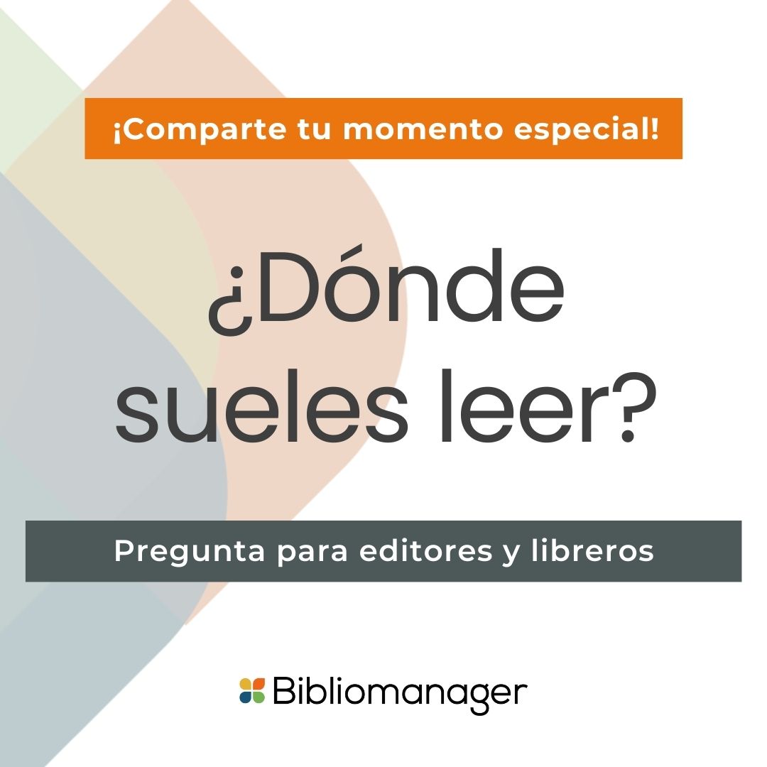 BibliomanagerES's tweet image. ¿DÓNDE leen los editores y libreros? Si eres Editorial/Librería comparte con nosotros tus lugares y momentos preferidos para leer 📖 ¡Nosotros los tenemos claro! Ese ratito de paz en la cama antes de ir a dormir. ¿Y TÚ?