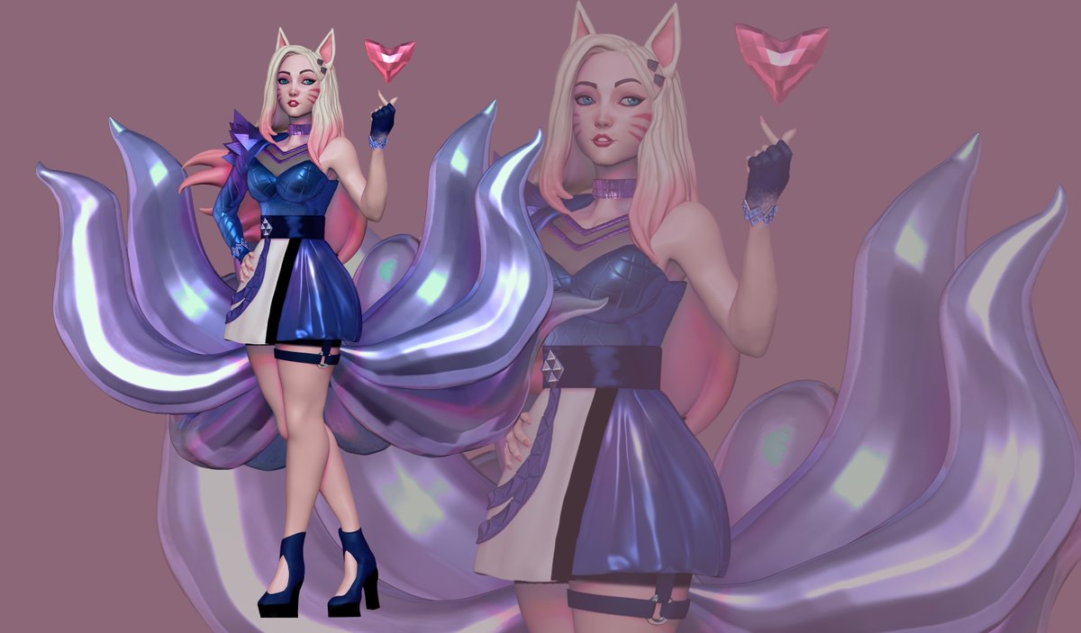 RodrigocArt1996's tweet photo. Ahri/KDAMORE
.
.
.
#kdamore #kda #kdapopstars #kdaahri #Ahri #ahrikda #leagueoflegends #ahrilol #leagueoflegendsfanart #conceptart #3dfanart #digitalsculpt #zbrush https://t.co/xD9zTLwJfx