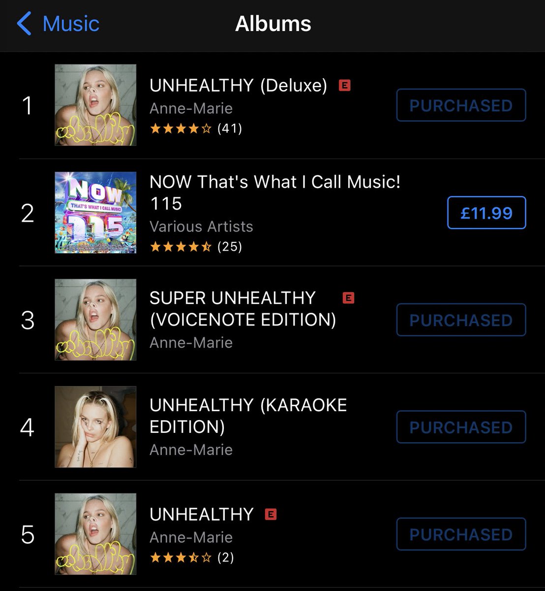 This is actually one of the craziest things I’ve ever seen hahahaha LOOK AT US GO! Anne-Marie.lnk.to/Unhealthy-iTun…