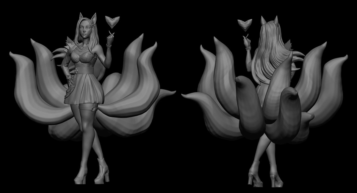 RodrigocArt1996's tweet photo. Ahri/KDAMORE
.
.
.
#kdamore #kda #kdapopstars #kdaahri #Ahri #ahrikda #leagueoflegends #ahrilol #leagueoflegendsfanart #conceptart #3dfanart #digitalsculpt #zbrush https://t.co/eFNknRxtJT
