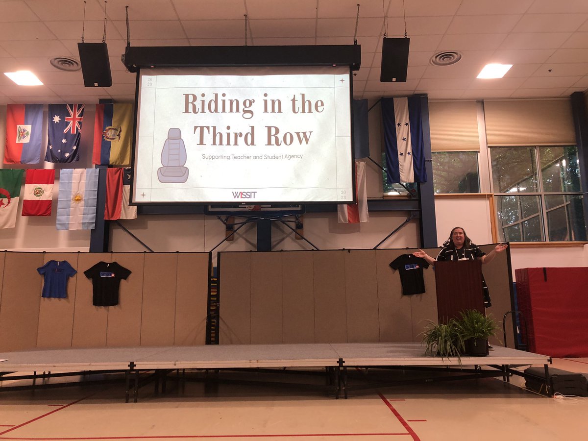 Day 4: I get to call this amazing human my thought partner, my mentor and my best friend. Thank you for giving us space to stretch and grow at Belvedere. What an important story to share ❤️ #wissit23 <a href="/eroteaches/">Ellen Rogers (she/her)</a> <a href="/BESbulldogs/">Belvedere Elementary - FCPS</a>