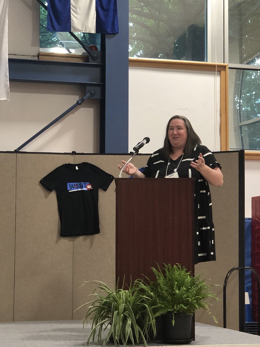 mbdillane's tweet photo. Day 4: I get to call this amazing human my thought partner, my mentor and my best friend. Thank you for giving us space to stretch and grow at Belvedere. What an important story to share ❤️ #wissit23 @eroteaches @BESbulldogs https://t.co/m7ooEhXjGN