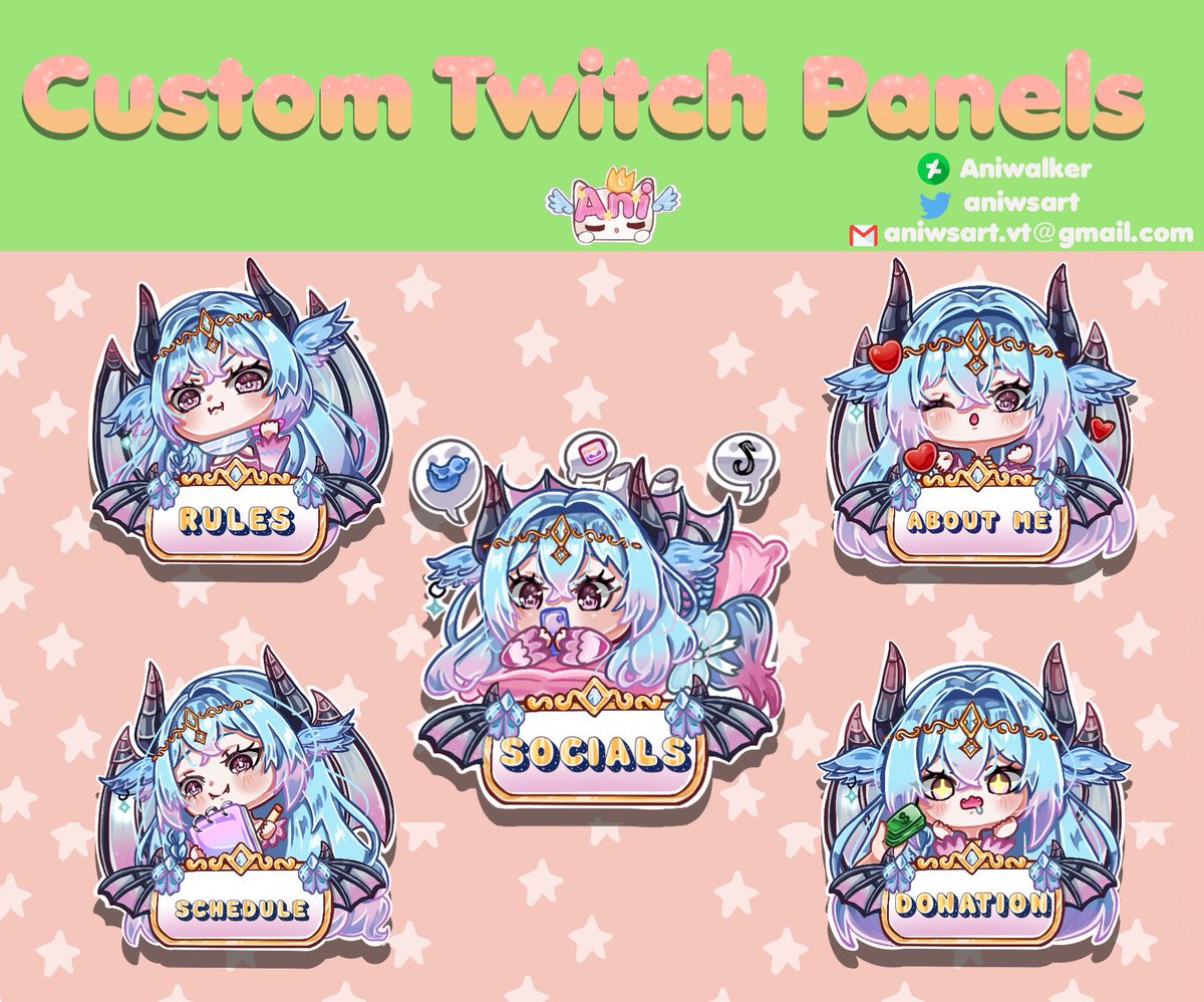 aniwsart's tweet photo. Exciting panel commission for Twitch โจ๐ฎ๐จ! Thanks for your support ka_leena #TwitchPanel #PanelCommission #TwitchArtists #TwitchCommunity https://t.co/0iH38pNBfC