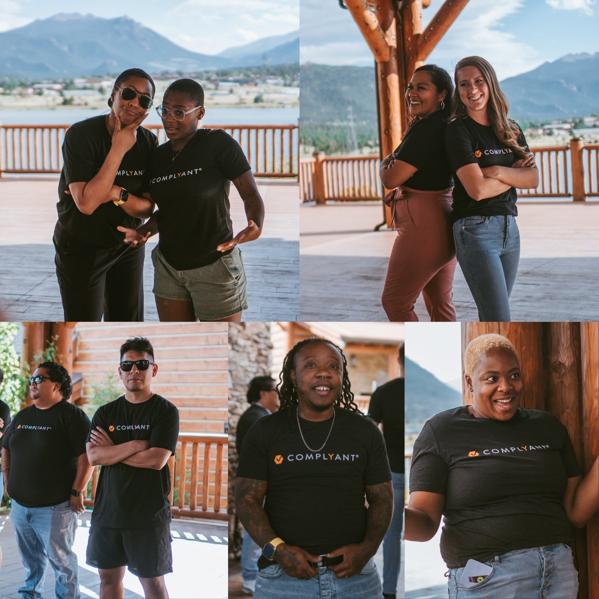 Repping #teamcomplyant 😎 Wearing our shirts proudly and loudly 👏