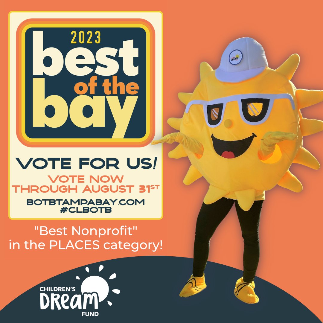 Please vote for us! ow.ly/Qn7y50PrYUk Thank you, friends! @cl_tampabay #BestOfTheBay