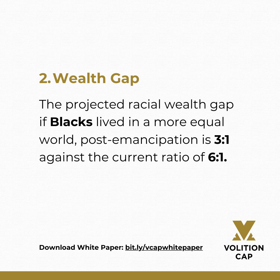 volitioncap's tweet image. In 2016, the average net worth of a #Black family in the US was $17,150, while for White families, it was $171,000?🤔

Take a sneak peek into 5 facts from our "Accelerating Wealth Creation for Middle-class Africans &amp;amp; Diasporans" white paper. 💯

#WealthForAfricans #VolitionCap