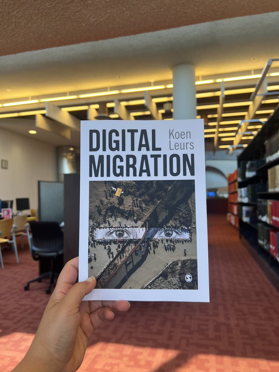 Got @koenleurs book in the mail - excited to dig in as I expand my own work on the various sides of Migrant TikTok. Will follow-up with reflections! #Migration #DigitalMigration