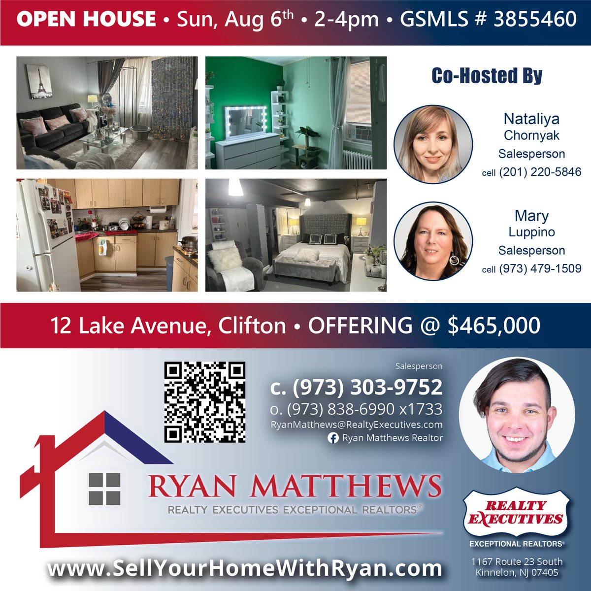 RealtyExecNJ's tweet image. 🤩OPEN HOUSE 📝Sunday, August 6th ⌚2pm - 4pm 🚗12 Lake Ave, Clifton, NJ 💲465,000 🏠WELL SIZED 2 FAMILY HOME IN DESIRED BOTANY VILLAGE SECTION OF CLIFTON #openhouse #cliftonnj #2family #multifamily #investment #newerkitchen #newflooring #finishedattic