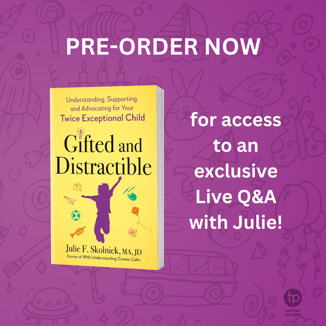 julieskolnick's tweet photo. Two hundred pages of strategies and 25 worksheets coming your way!
Pre-order the book here https://t.co/rWnPQCmFJQ...
Sign up for the Q&A here
https://t.co/ZOv9x8wJ5V
#tarcherperigee #WUCC #GiftedandDistractible #2e #2eMinds #2ekids #2eparents #twiceexceptionalkids https://t.co/K29zXVQfDv