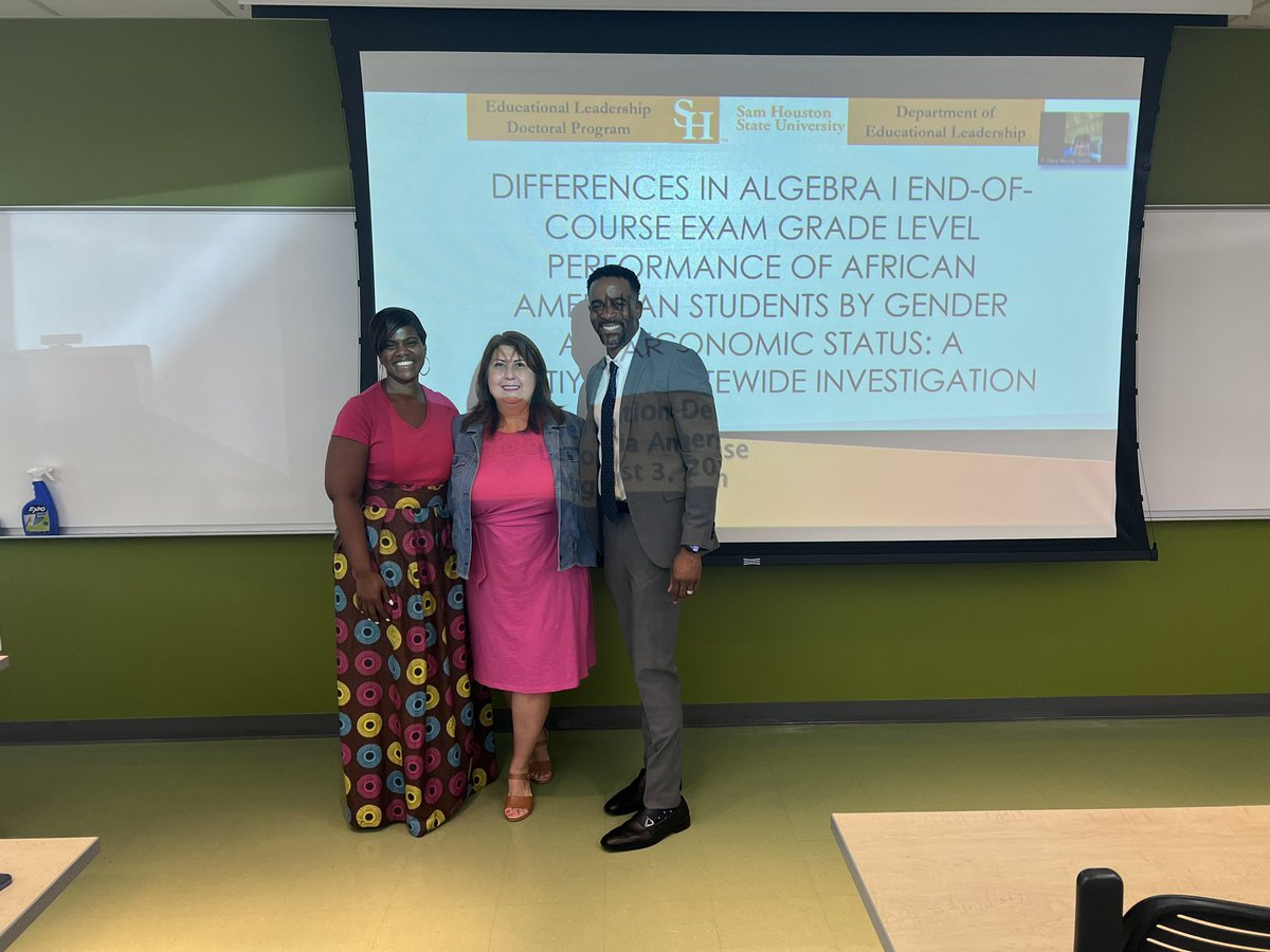 It’s official! I successfully defended my dissertation today! Dr. LaTonia Amerson - I earned it! It’s been quite a journey, but winners never quit. I stayed the course despite it all and got it done! Thanks to My mama, my ❤️, cohort brother, sisters, & friends for being there!