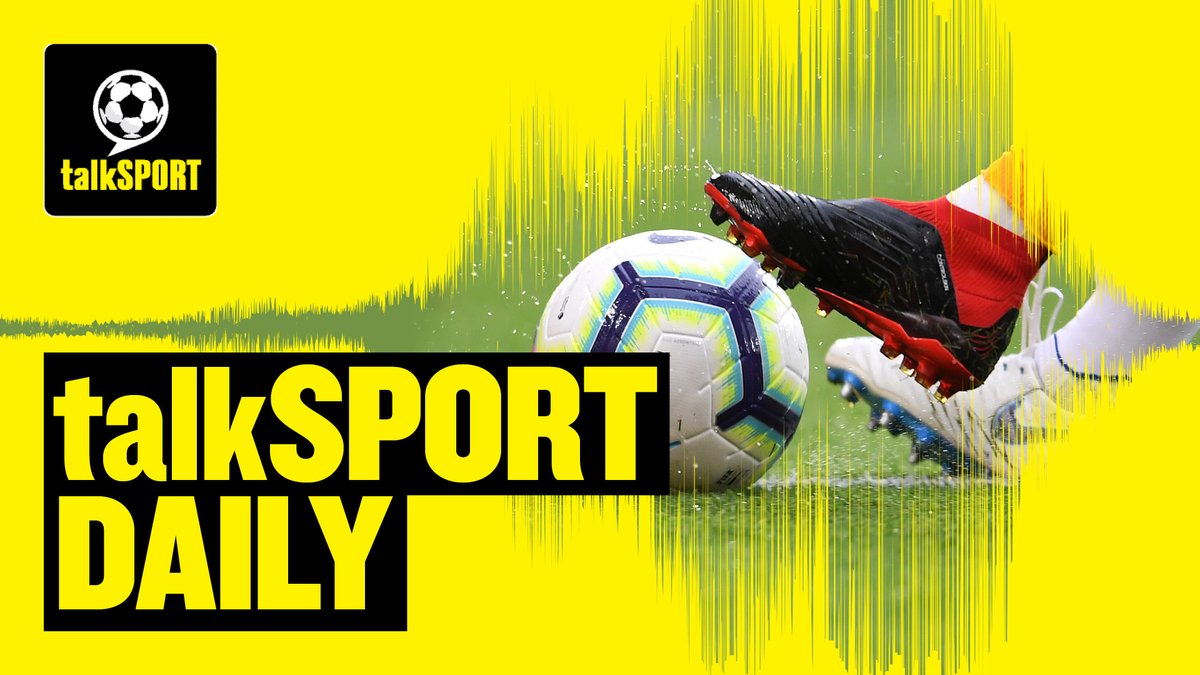 🚨 New #talkSPORTDaily 🚨

A podcast to kick-start your day!

@Jonners serves up:
 
🔺 @ChelseaRory talks #MUFC 
🔺 #TomBrady buys #BCFC 😮
🔺 Kane urged to leave #THFC 

➕ Plus so much more! 

 Listen now → bit.ly/2wyO5T