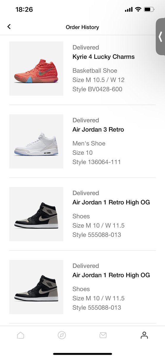 9millaJoe's tweet photo. @SneakerVisionz Just a couple pick ups https://t.co/gFXookd0AT