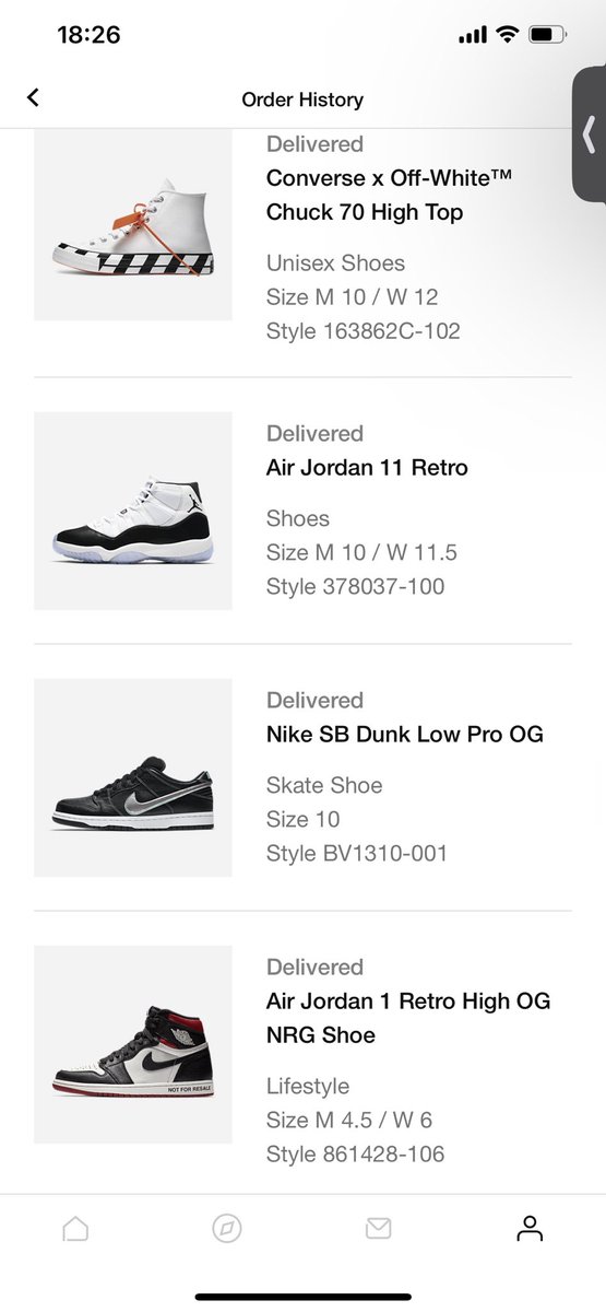 9millaJoe's tweet photo. @SneakerVisionz Just a couple pick ups https://t.co/gFXookd0AT