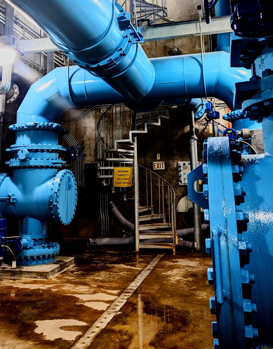 kirk_benge's tweet photo. Most people have no idea how much thought, effort, science, and infrastructure goes into making water safe to drink.

I got a chance today to tour another of Utah's great water treatment plants, and I'm always impressed by both the professional staff and the awesome engineering. https://t.co/km8M5PQXA1