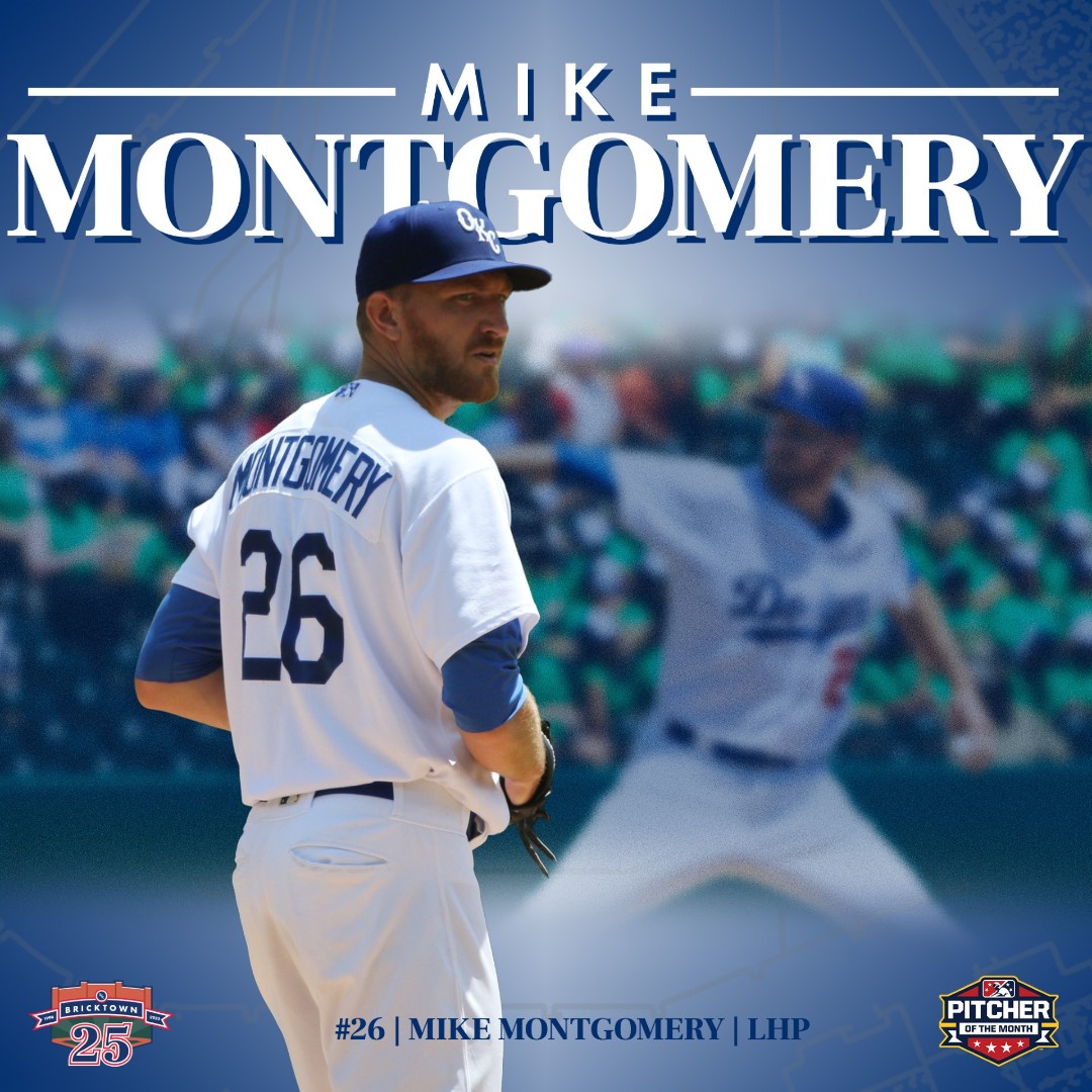 Keep the celebrations going! The PCL Player of the Month is Michael Busch, who led the league in home runs and total bases for July! And the MiLB Pitcher of the Week is now the PCL Pitcher of the Month, with Mike Montgomery having a 1.21 ERA and ending the month 2-0.